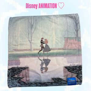 ディズニーアニメーション タオルハンカチ ハンドタオル