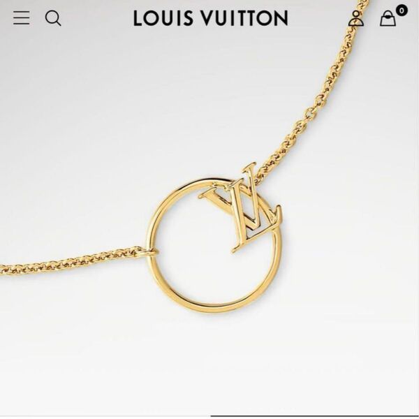ルイヴィトンネックレス・LV エクリプス M00762