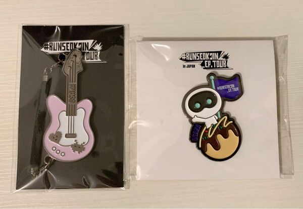 JIN ジン RUNSEOKJIN in JAPAN 大阪 PINS ピンズ たこ焼き TOUR MINI CHARM OSAKA