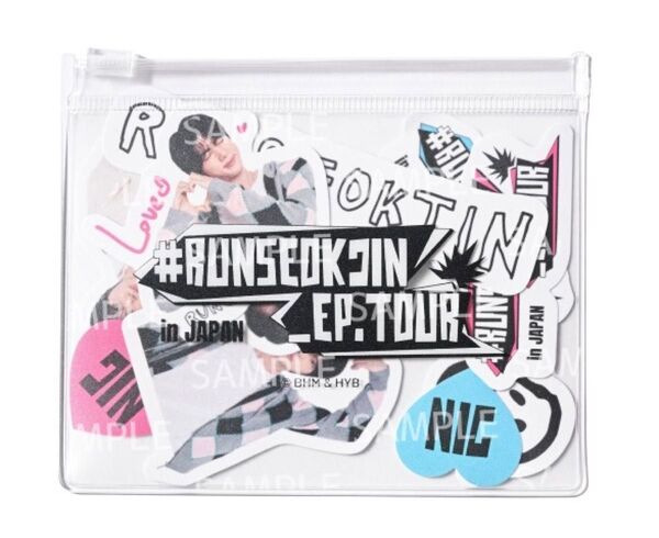 RUNSEOKJIN in JAPAN TOUR 限定 ステッカー セット STICKER SET BTS JIN ジン