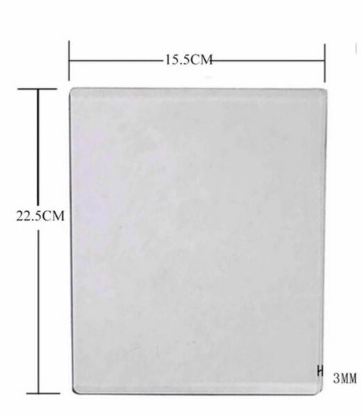 ☆新品☆ カッティングマシン 交換プレート 2枚組 クリア 透明