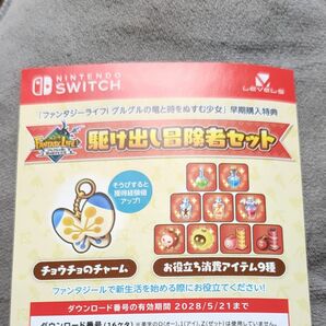 Switchソフト ファンタジーライフi 初回特典 冒険者セット
