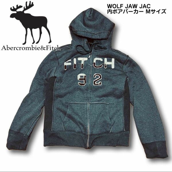Abercrombie&Fitch WOLF JAW JACKパーカー Mサイズ