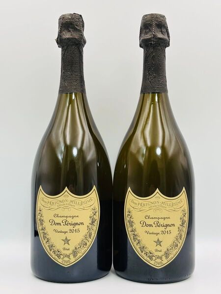 未開栓 Dom Perignon ドンペリニヨン 2015 シャンパン 750ml 12.5% 2本セット