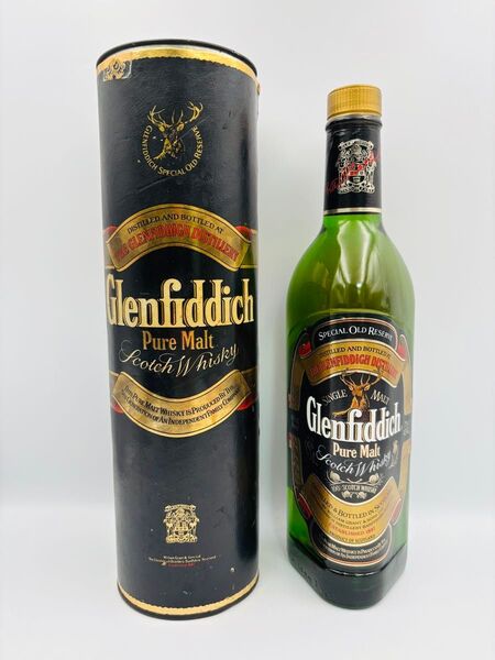 未開栓 Glenfiddich グレンフィデック スコッチウイスキー ピュアモルト 750ml 43% 特級