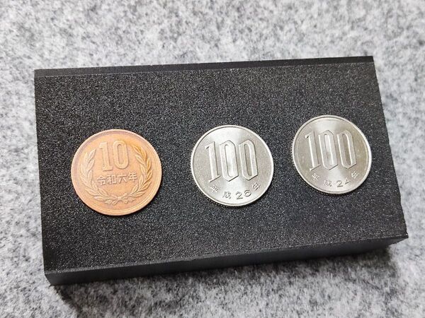 スーパートリプルコイン100(ダブルフェイス仕様)【手品 ギミックコイン コインマジック】