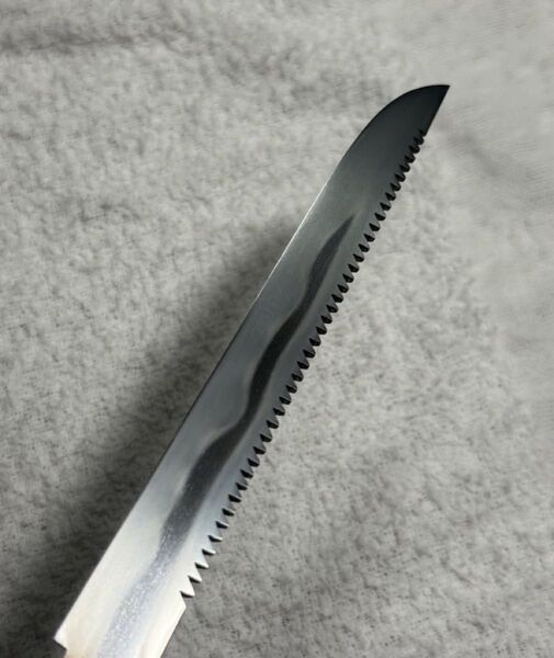 小柄小刀 海部刀写 備前長船写楽 幻の現代刀工 鋸刃 刀剣研磨仕上げ 鑑賞用にも 海部刀 在銘 小刀 桐箱入り