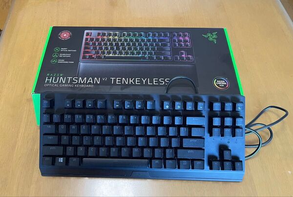 ゲーミングキーボード Razer blackwidow V3 クリッキー テンキーレス