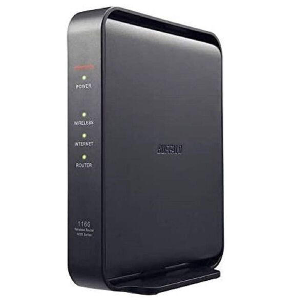 BUFFALO 無線LANルーター WSR-1166DHP2 WiFi ブラック
