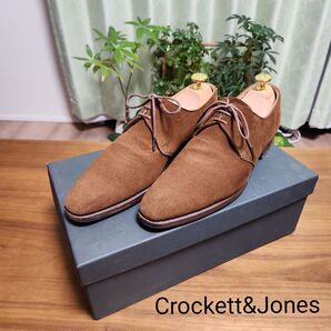 Crockett&Jones ブラウンスエードsize5(23.5cm)