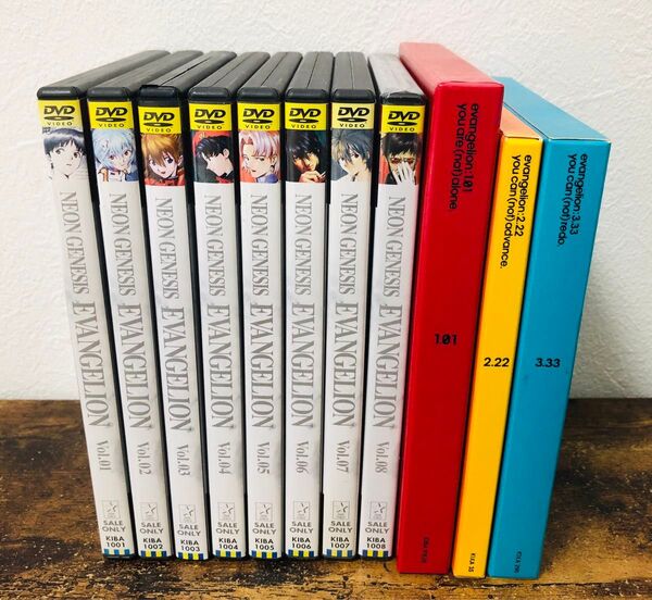 新世紀エヴァンゲリオン DVD 全巻 新劇場版 序 破 Q Blu-ray セット