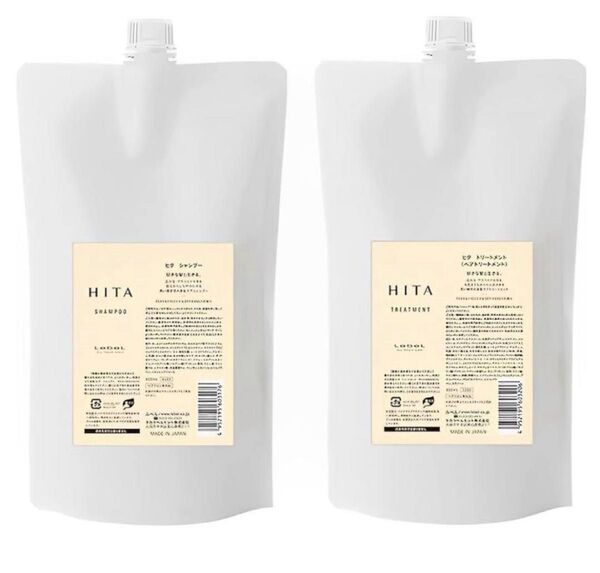 ルベル ヒタ シャンプー800ml&トリートメント800g
