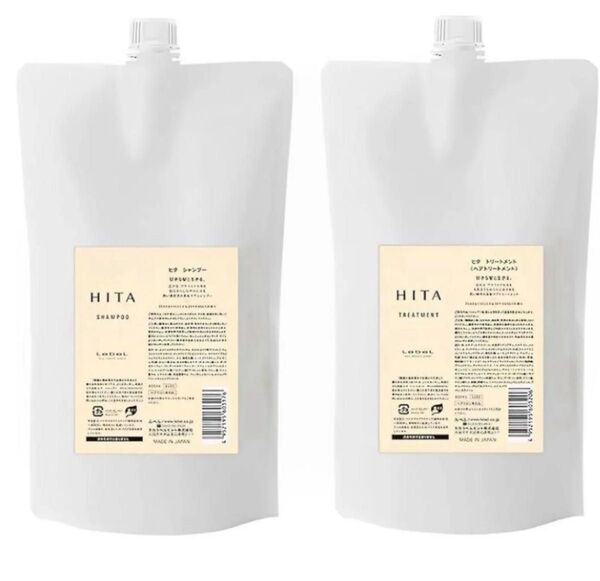 ルベル ヒタ シャンプー800ml&トリートメント800g