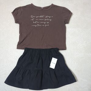 トップス&スカート 2点セット120