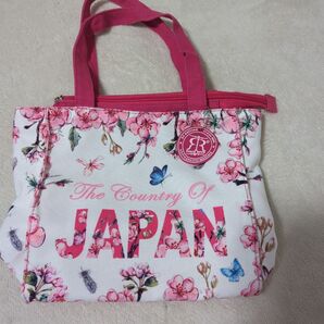 トートバッグ 桜柄 ピンク