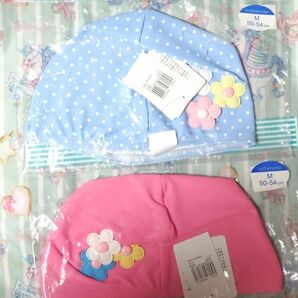 【未使用】Motherways 水着帽子 2点セット 50-54cm