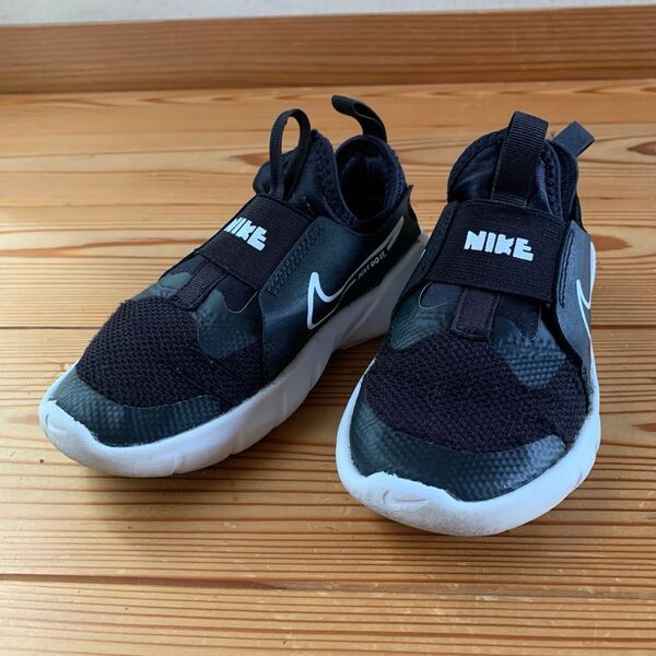 NIKE ナイキ フレックスランナー キッズスニーカー 16.5cm ブラック