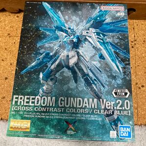MG フリーダムガンダム Ver2.0 CROSS CONTRAST COLORS CLEAR BLUE 新品未開封