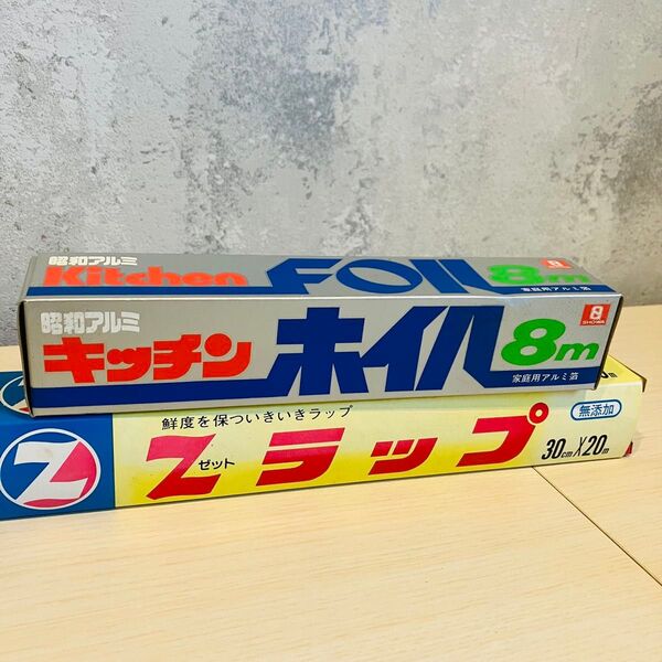昭和レトロ アルミホイルzラップ 全日本食品株式会社