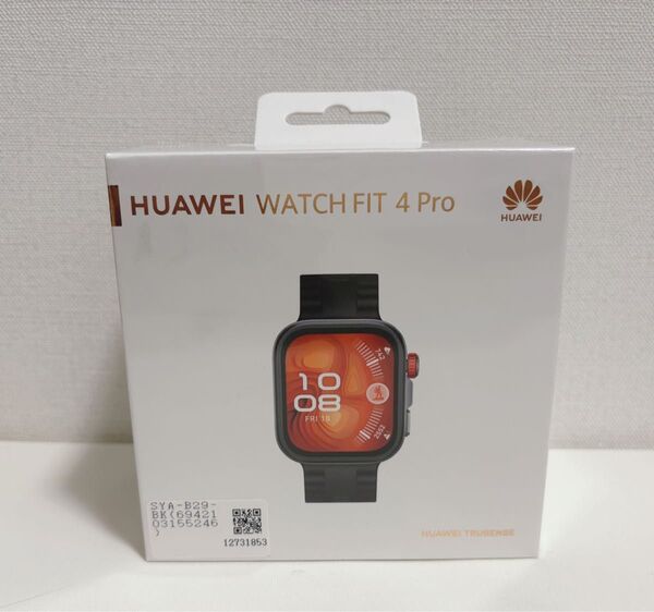 ファーウェイ WATCH FIT 4 Pro ブラック 距離計