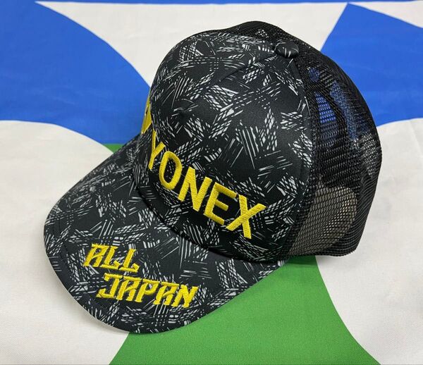 YONEX '25年 カタログ未掲載 数量限定 ALL JAPAN メッシュキャップ(UNI)