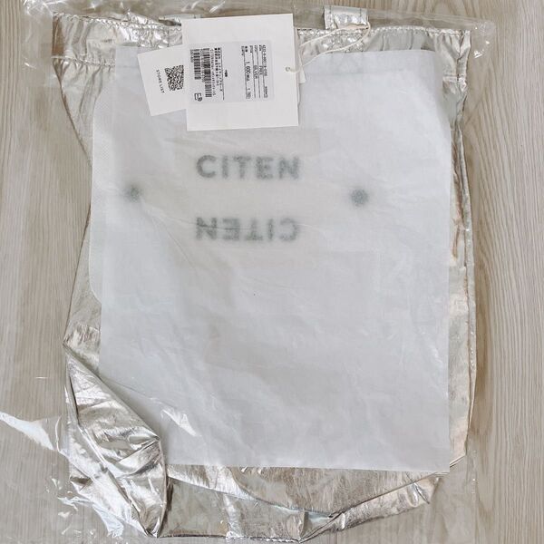 【新品未使用】CITEN クルクルパッチン メタリック トートバッグS