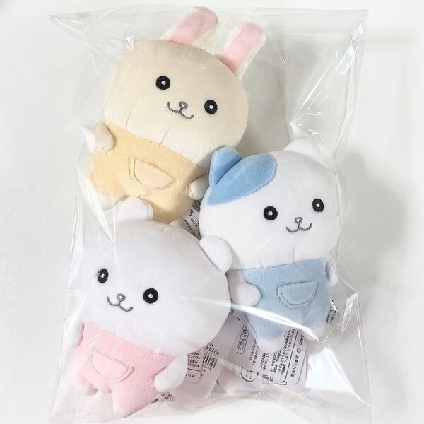 ちいかわ◆ぽてたま ぬいぐるみ◆なんか似てるの バニア◆3個セット◆新品