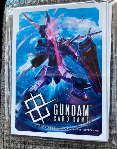 未開封 新品 ストライクガンダム スリーブ ガンダムカードゲーム スタートデッキリリースイベント 限定 景品 非売品