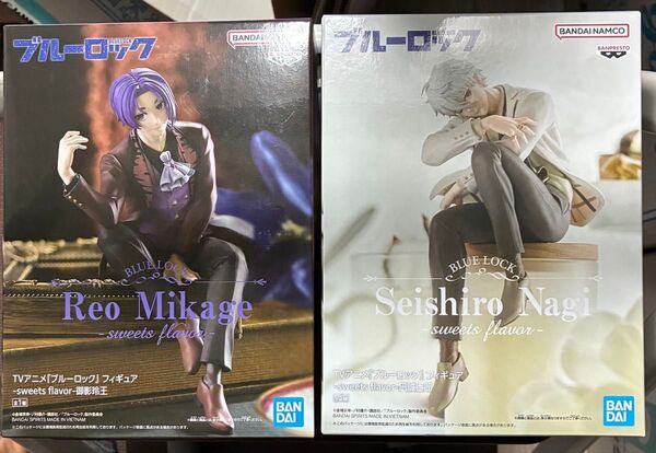 ブルーロック フィギュア 凪誠士郎 御影玲王 セット sweets flavor-