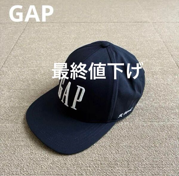 最終値下げ GAP ギャップ ロゴ ベースボールキャップ ネイビー クラシック cap オールド 帽子