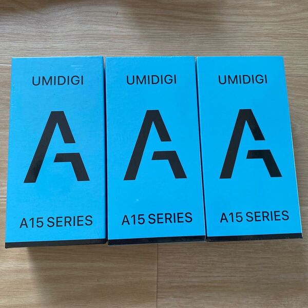 【3個セット】UMIDIGI A15 Series 新品未開封