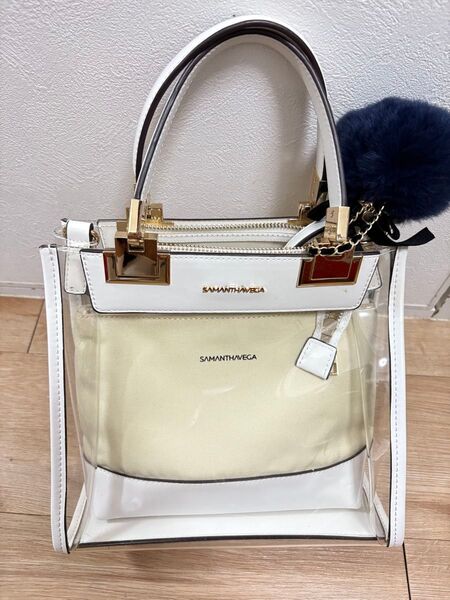 美品サマンサベガ ハンドバッグ ショルダーバッグ 2WAY トートバッグ
