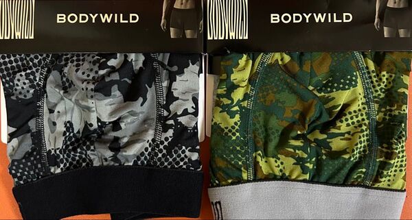 BODY WILDボクサーパンツ【Mサイズ】2カラーセット