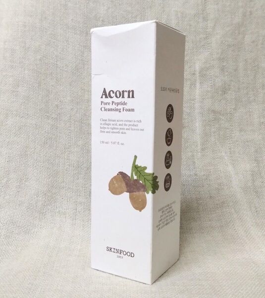 (新品未使用) SKINFOOD スキンフード Aコーン ポア ペプチド クレンジングフォーム 150ml