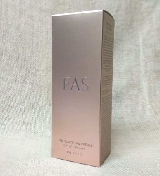 (新品未使用) FAS ファス ザ ブラック デイ クリーム (日やけ止め) 40g