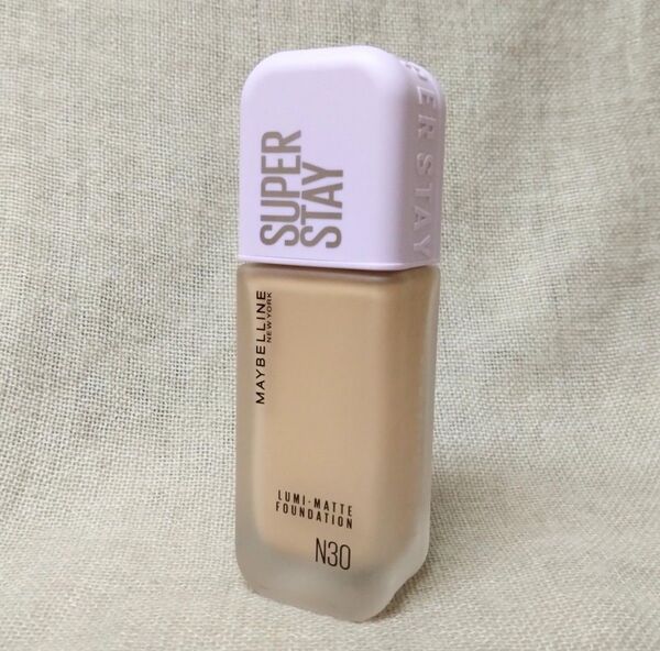 (新品未使用) MAYBELLINE メイベリン スーパーステイ ルミマット リキッド ファンデーション N30 35ml