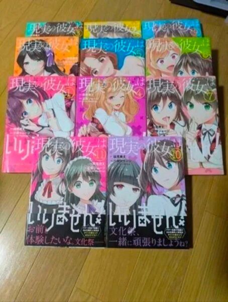 値引き可! 早い者勝ち! バラ売り可! 現実の彼女はいりません! 1〜11巻 男性向け マンガ 青年コミック