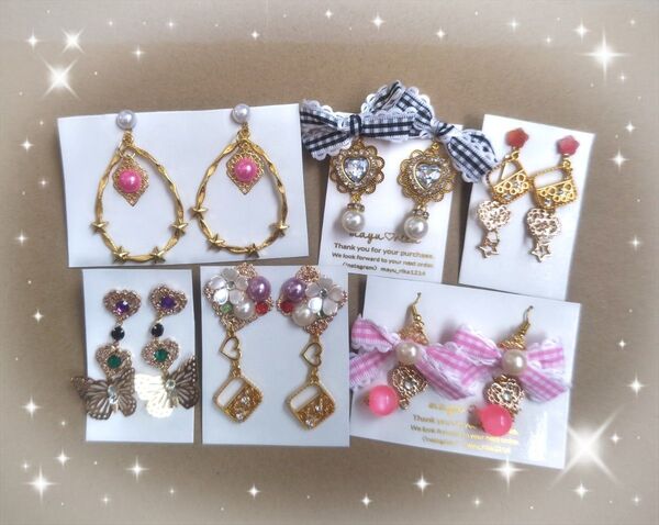 更に最終値下げしました mayurikaピアス大量6セット レディースアクセサリー お値打ち