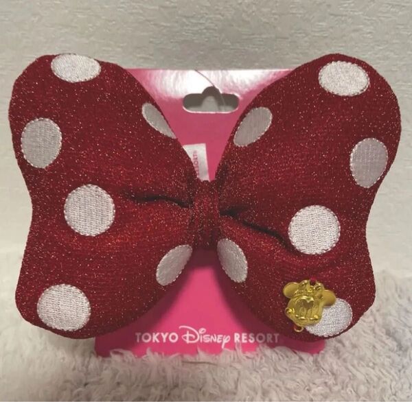 ディズニー ヘアゴム リボン ディズニーランド ディズニーシー ミニー