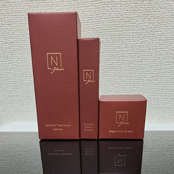 N organic Plenumローショ100mlリンクルダイレクトエッセンス15gディープホールドクリーム47gの3点セット