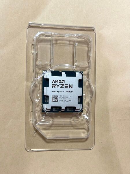 CPU AMD Ryzen7 7800X3D 新品未開封 ゲーミングPC パーツ バルク品