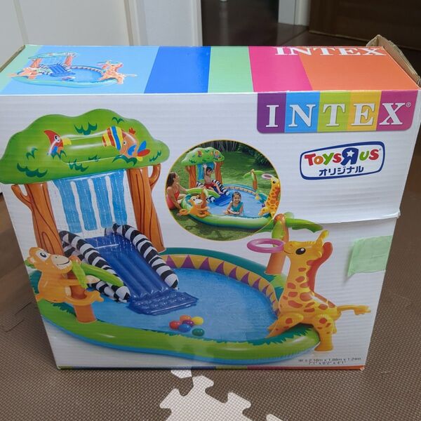 INTEX インテックス ビニールプール ジャングルプレイセンタープール