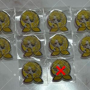 ガチャガチャ 9個 たっつん カラフルピーチ からぴち クリップ