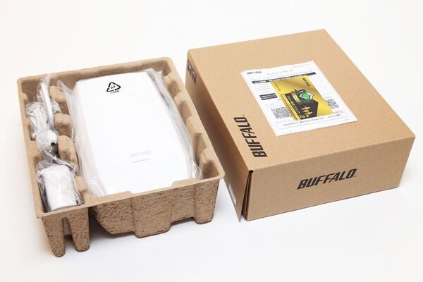 Wi-Fi6E対応/メッシュルーター BUFFALO WNR-5400XE6P