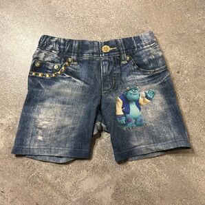モンスターズ・インク デニムショートパンツ 90