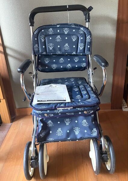 未使用品 ナカバヤシ OK 198 シルバー カー ショッピングカート