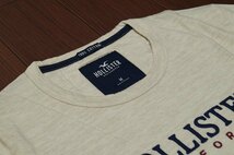 Hollister 刺繍 ロゴ Tシャツ 半袖/XL/ヘザータン/メンズ ホリスター アバクロ カットソー a&f 大きいサイズ 2ｌ_画像2