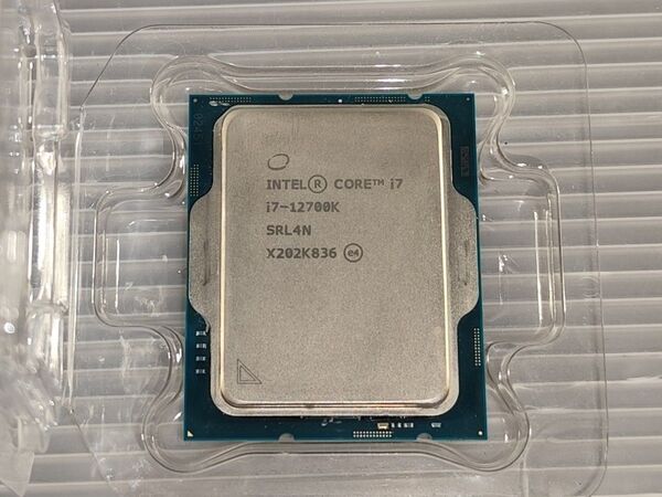 動作確認済み i7-12700K intel 25MB Cache LGA1700 インテル Core CPU 第12世代