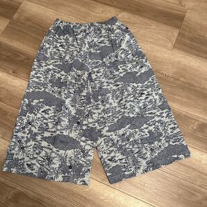 浴衣 ガウチョパンツ パンツ リメイク ハンドメイド