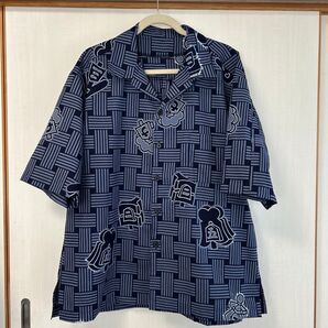 浴衣 アロハシャツ シャツ 大きい リメイク ハンドメイド